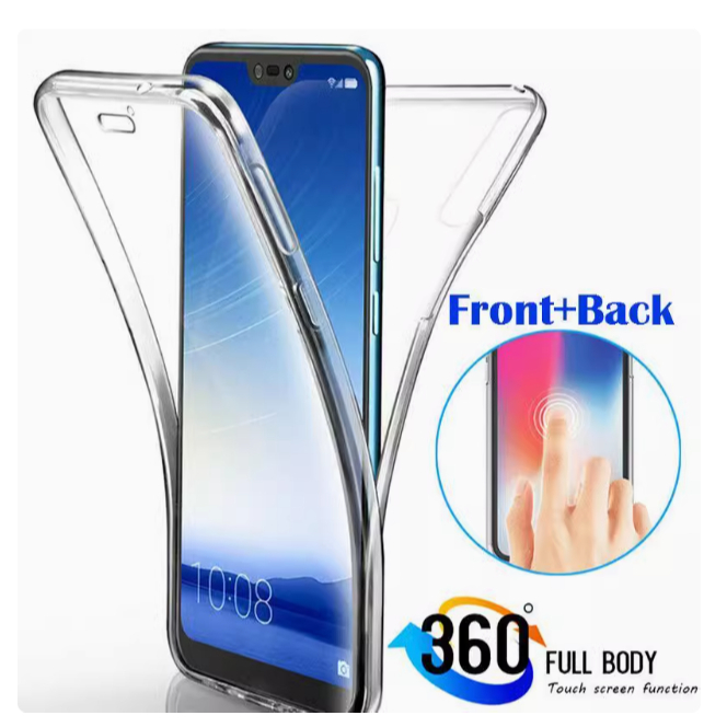Capa 360 De Corpo Inteiro Para Oppo A5 5G A5X Reno 13 F 14 PRO Reno13 Reno14 Caixa Dupla Face PC TPU Tela Proteger Trans