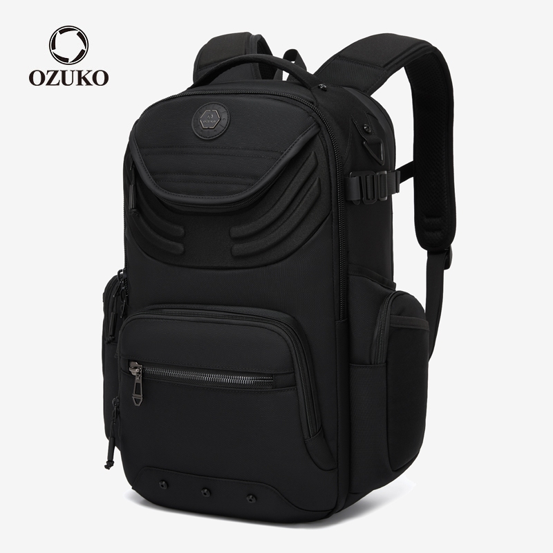 OZUKO Mochila Urbana Multifuncional Laptop Impermeável Viagem Ao Ar Livre Bolsa