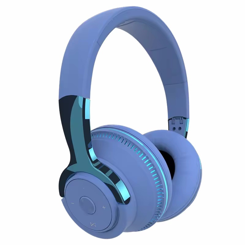 Fone De Ouvido Sem Fio Bluetooth Dobrável HIFI ENC TF Cartão Com Microfone Fones Jogo