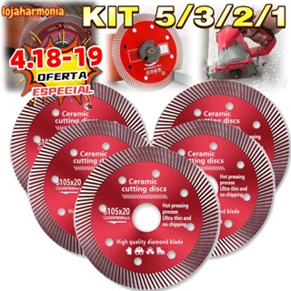 Kit5/3/2/1 Disco de Corte Diamantado Porcelanato 105 mm x 20 mm - 1,4mm A melhor qualidade Super Fino Diamantado em Oferta na Shopee