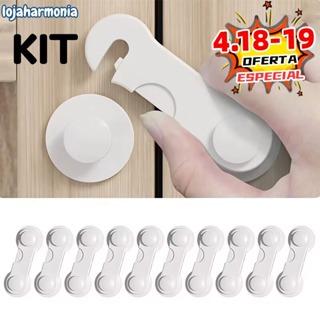 Kit 10/20 Travas Para Gaveta Porta Armário Segurança Bebê - Opção de cores em Oferta na Shopee