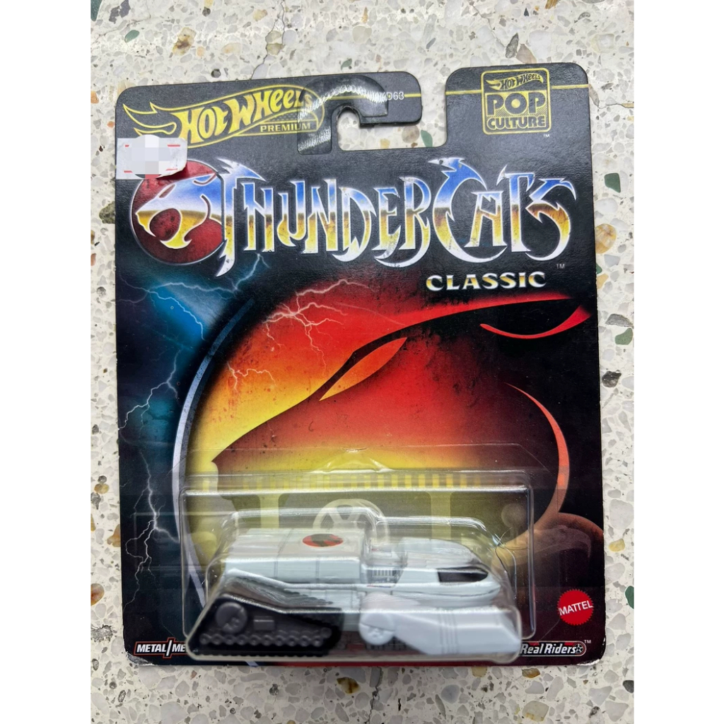 Novo tanque HOT WHEELS não aberto THUNDERCATS Thunder Tank, modelo de carro de liga 1/64, cartão de placa Original, peça