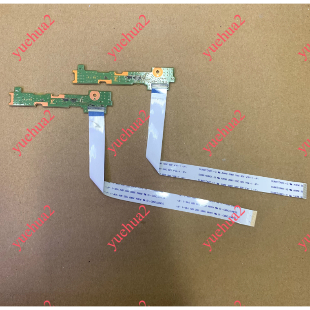Adequado para Fujitsu Lifebook E753 E754 E756 interruptor liga/desliga cabo plano placa pequena com cabo