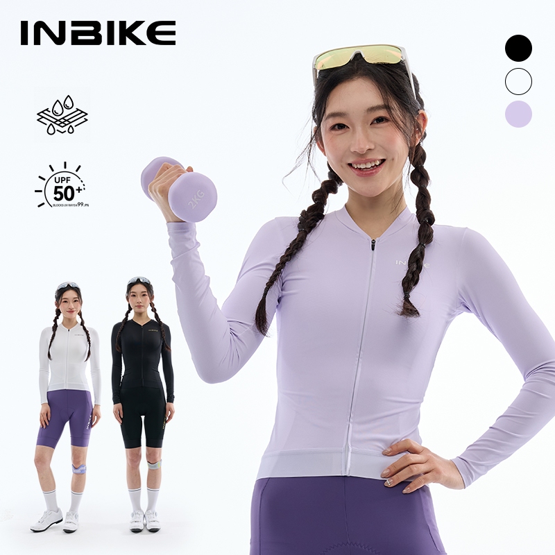 INBIKE 2026 Camisa de ciclismo de manga longa, serviço de ciclismo de alta qualidade, primavera e verão, camisa de