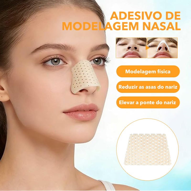 Tala Nasal Termoplástica-1/3/5pcs Corretor De Nariz-Cinta De Ponte Trapezoidal-Suprimentos De Cuidados De Beleza-Re