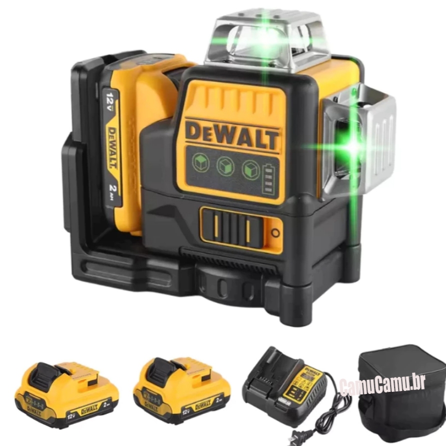 DW089LG de 12 linhas Nível a laser verde  ,  Autonivelante