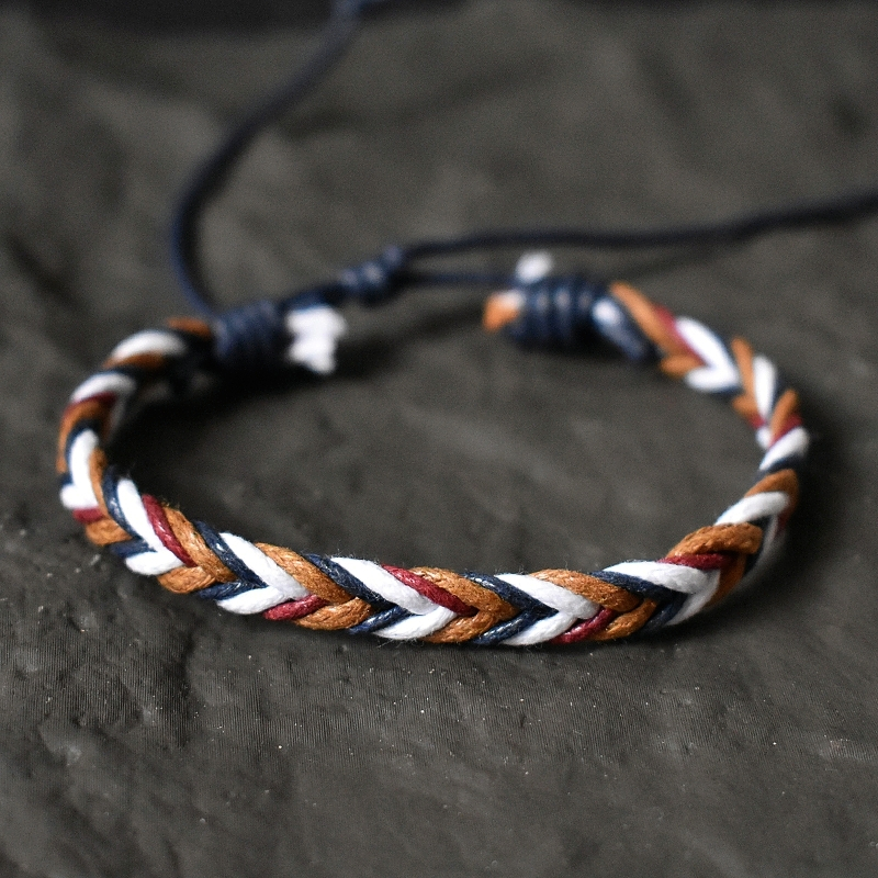 Pulseira Tibetana Com Pingente Da Sorte , Nós Feitos À Mão , Corda Verde , Amuleto Para Mulheres E Homens , Ajustável Co — imagem 2 de 2
