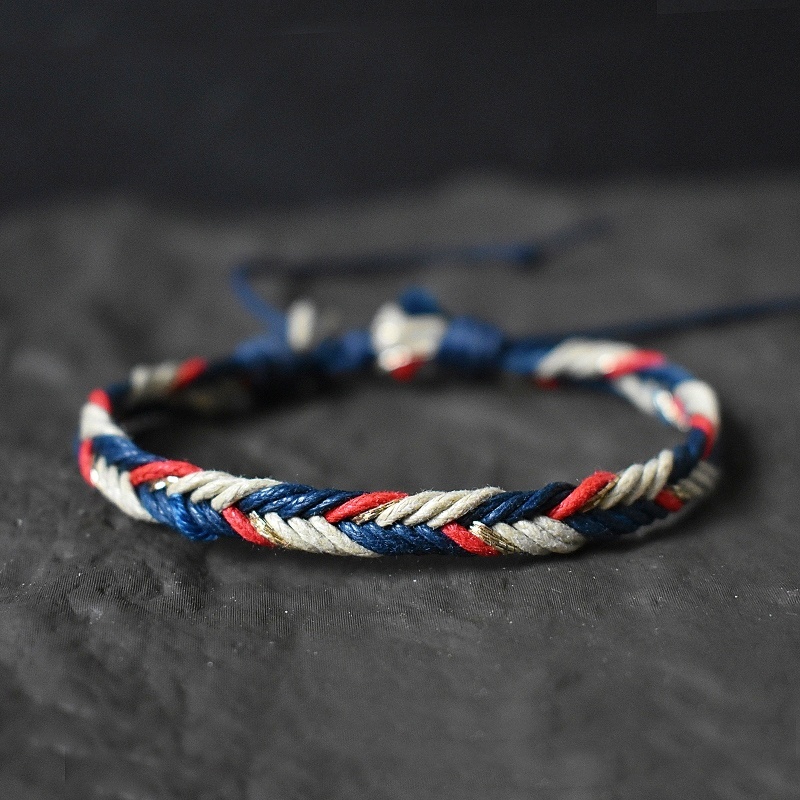 Pulseira Tibetana Com Pingente Da Sorte , Nós Feitos À Mão , Corda Verde , Amuleto Para Mulheres E Homens , Ajustável Co