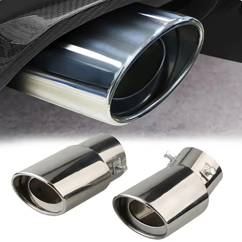 Ponteira Escapamento Aço Inox Saída 3 Polegadas Universal Modelo Direto/Modelo Curvado