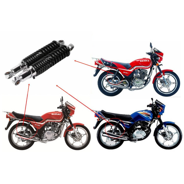 Par Amortecedor Traseiro Honda CG Titan FAN 125 1989 a 2018