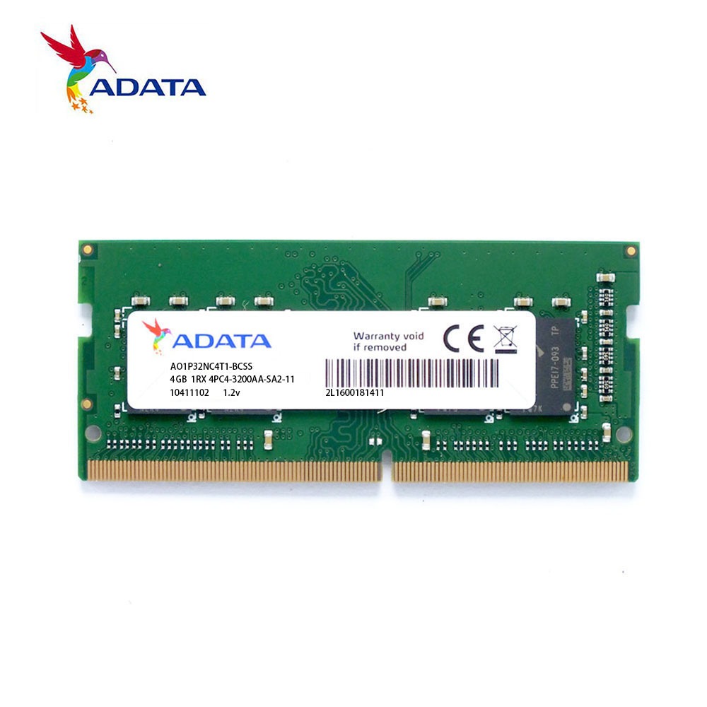 ADATA ddr4 4gb 8gb 16gb RAM 3200mhz 2133mhz 2400mhz 2666mhz pc4 Notebook Para Memória 1.2v Laptop 260pin SODIMM