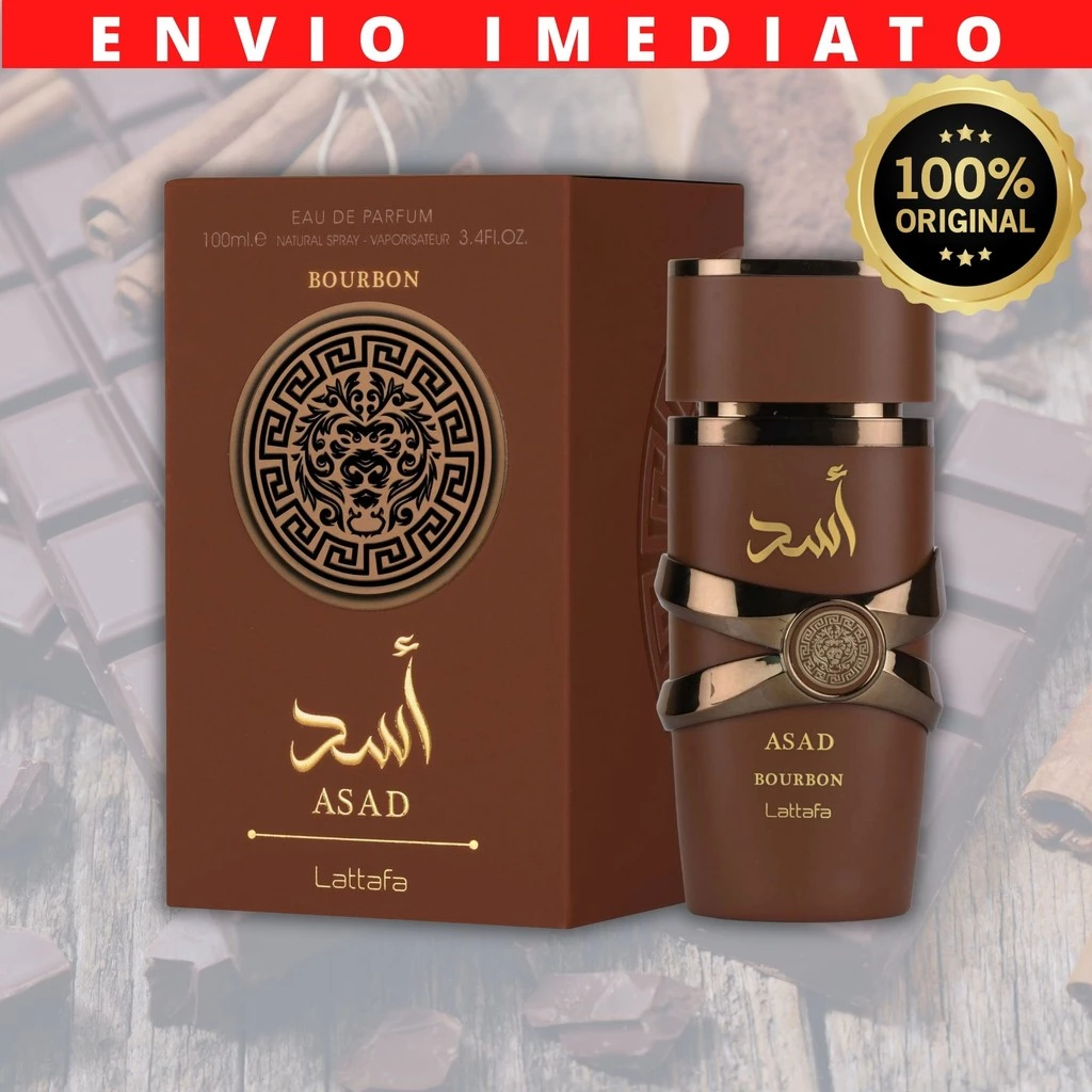 Perfume Asad Bourbon Lattafa Masculino Perfume 100ML