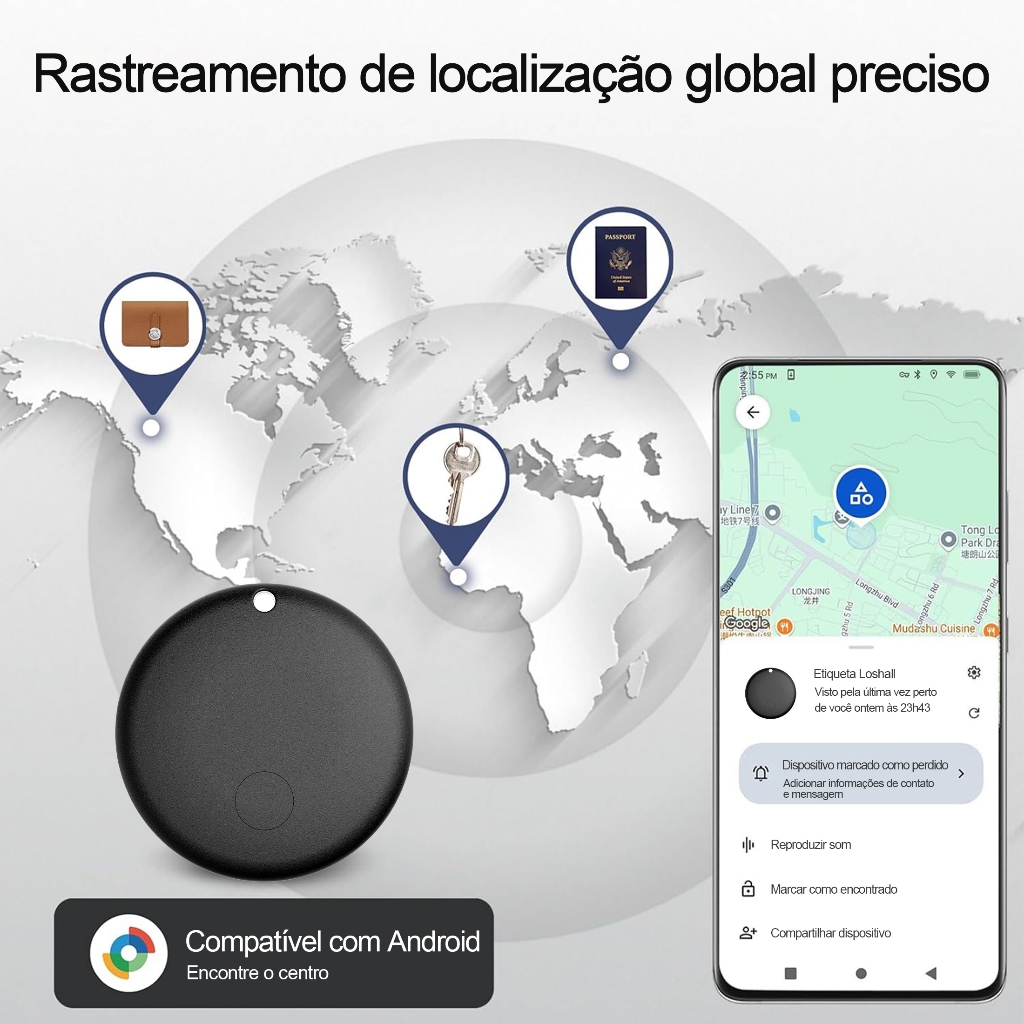 Edição Limitada Copa do Mundo 2026 Certificado Google Tag Android 1 Und. | Novo AirTag