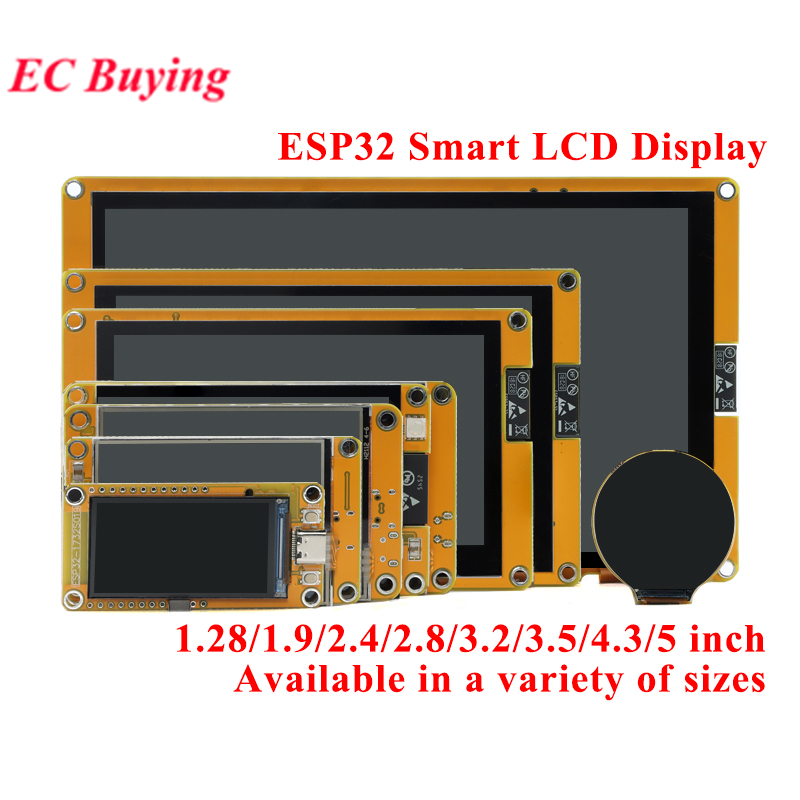 ESP32 ESP32-S3 C3 Placa De Desenvolvimento Display LCD TFT IPS Tela De Toque WiFi Bluetooth-Compatível LVGL HMI Módulo G