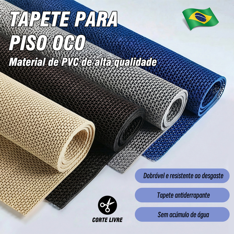 Piso Tapete Antiderrapante  Para Lavanderia Banheiro Cozinha Ou Locais úmidos E Molhados
