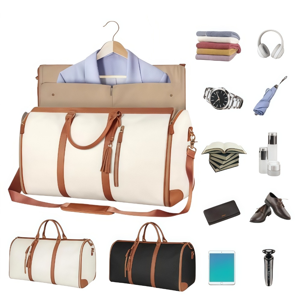 Nova Bolsa de Viagem Grande Feminina Dobrável e Impermeável Armazenamento Saco de bagagem Saco de viagem