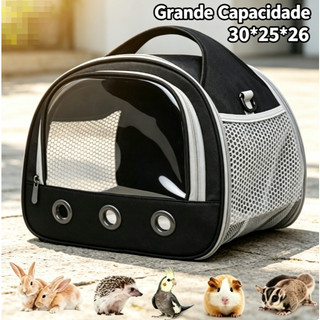 Bolsa Transporte Cães E Gatos Mochila Avião Viagem Mala 30*25*26cm