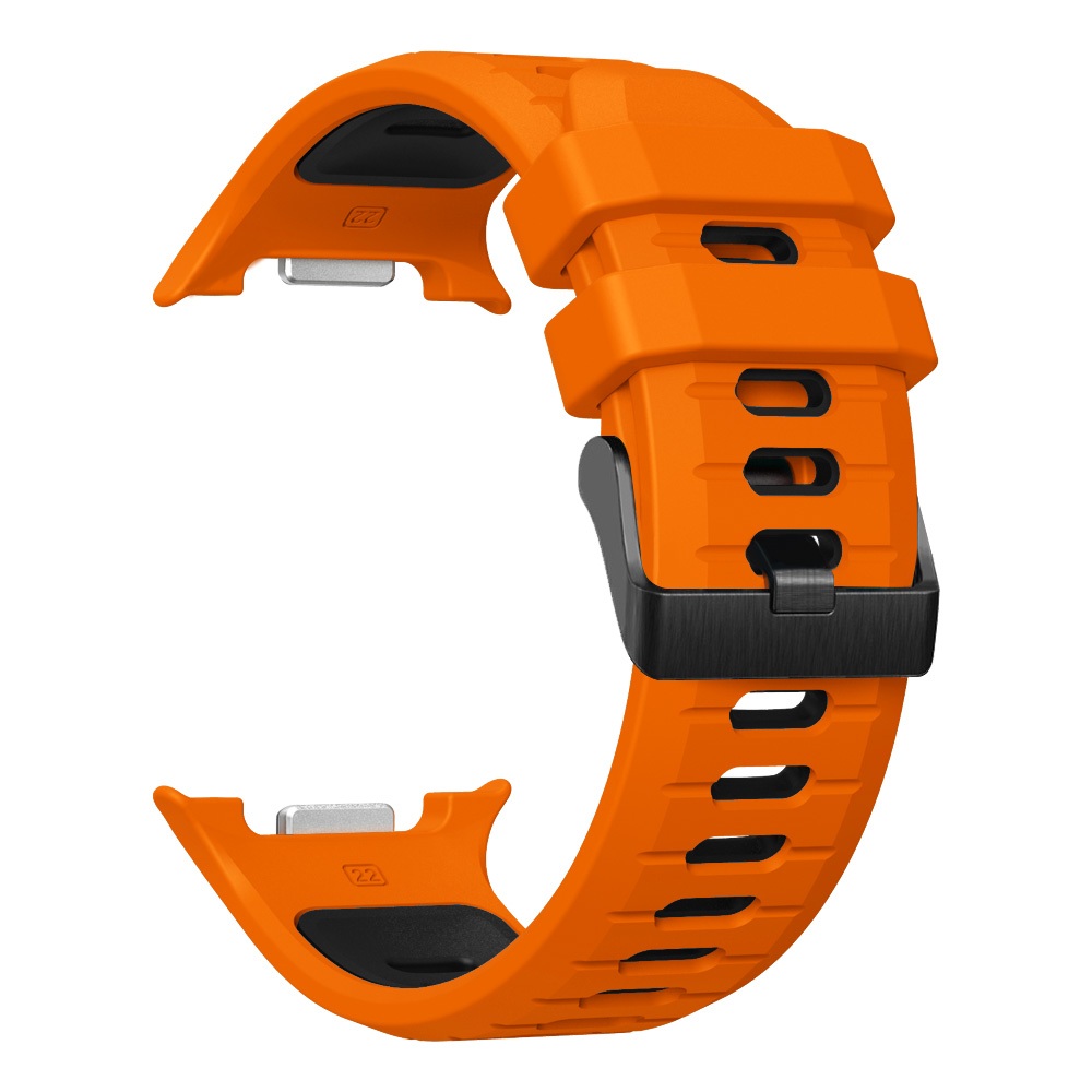 Pulseira De Silicone Dupla Cor Loop Acessórios Para Galaxy Watch 8 40mm 44mm Classic 46mm