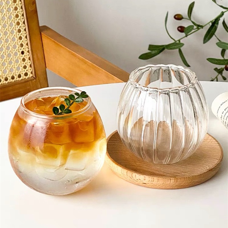 Novo Copo De Vidro Para Coquetel , Copos De Café , Suco , Água , Bar Criativo Bebida , Bola Rolud , Caneca De Frutas , L
