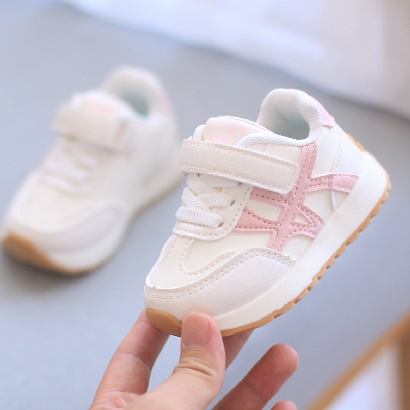 Tênis infantil 0-3 anos de bebê Calçados infantis Menino Menina Sapatos casuais Leve e macio