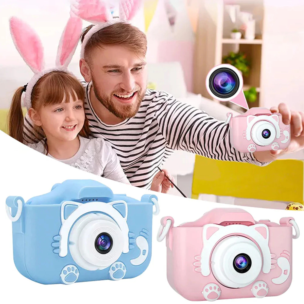 Câmera Digital infantil Câmera infantil Câmera fotográfica infantil Fotógrafo e filmagem de filmes Real Pho