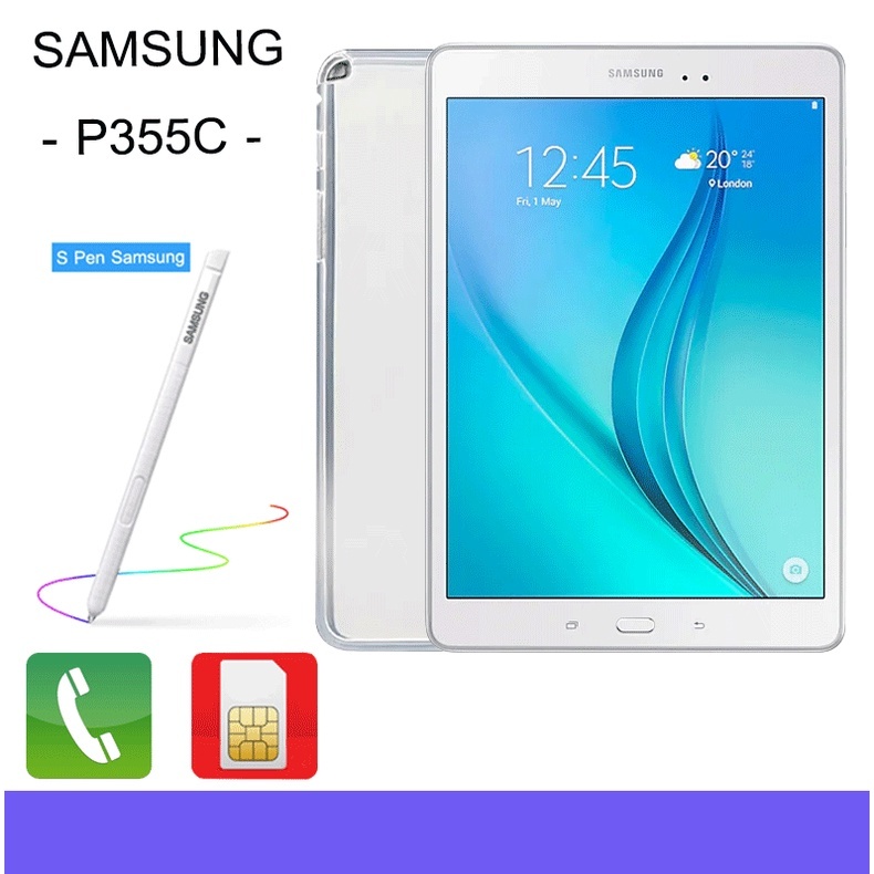 Samsung Galaxy Tab A Modelo P355C (Com Caneta Integrada + Chamadas + Internet) Tela De 8.1 Polegadas , 16 Gb