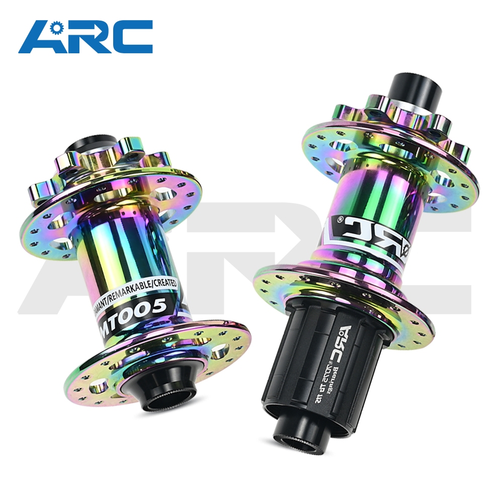 ARC MT005 32 Furos MTB E-Bike HubFront 2 Traseiro 4 Rolamentos Freio A Disco Mountain Hub Shimano HYPERGLIDE 8 9 10 11s