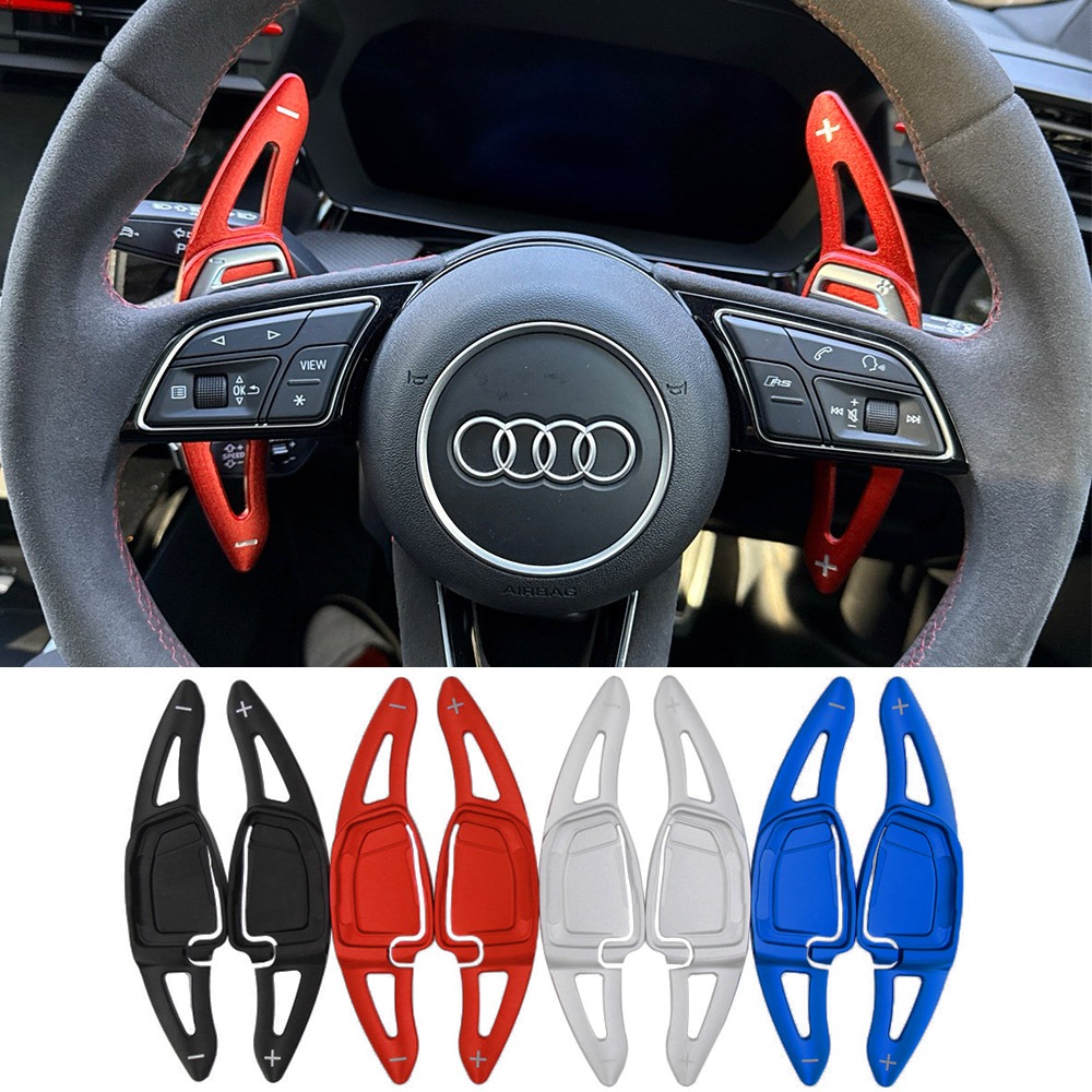 Para Audi RS3/RS4/RS5/RS e-tron GT 2021-2025 , RS6/RS7 2019 Volante Do Carro Paddle Shift Extensão DSG Acessórios