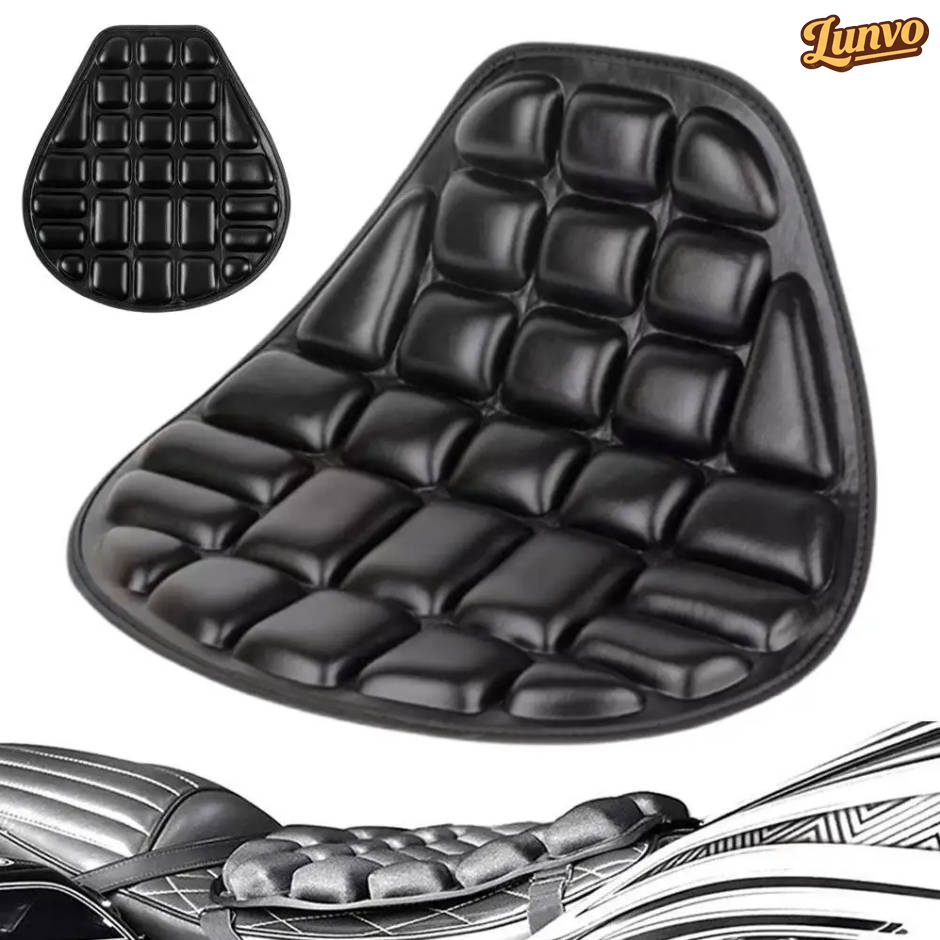Motocicleta Almofada De Gel Confortável Universal Para Alívio De Pressão De Ar E Passeio Assento De Motocicleta Flexível