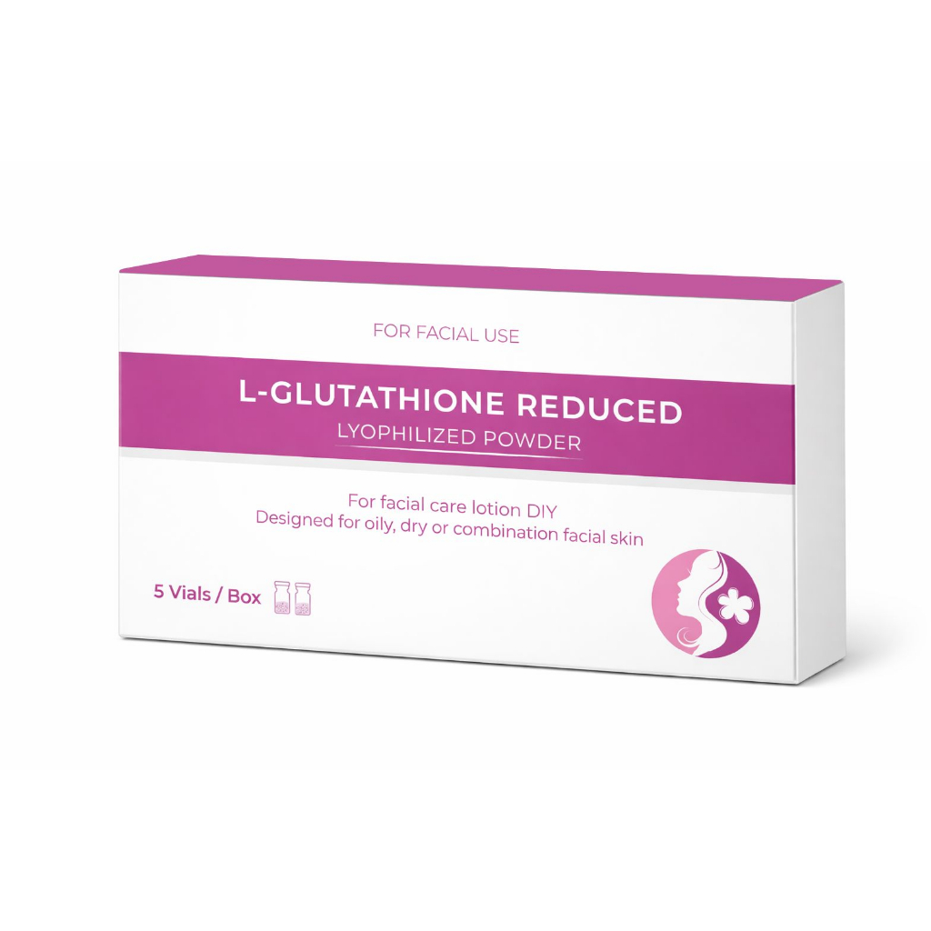 L-Glutationa Reduzido Lyophilizado Para Loção De Cuidados Faciais DIY Projetado Pele Oleosa Seca Ou Mista facial