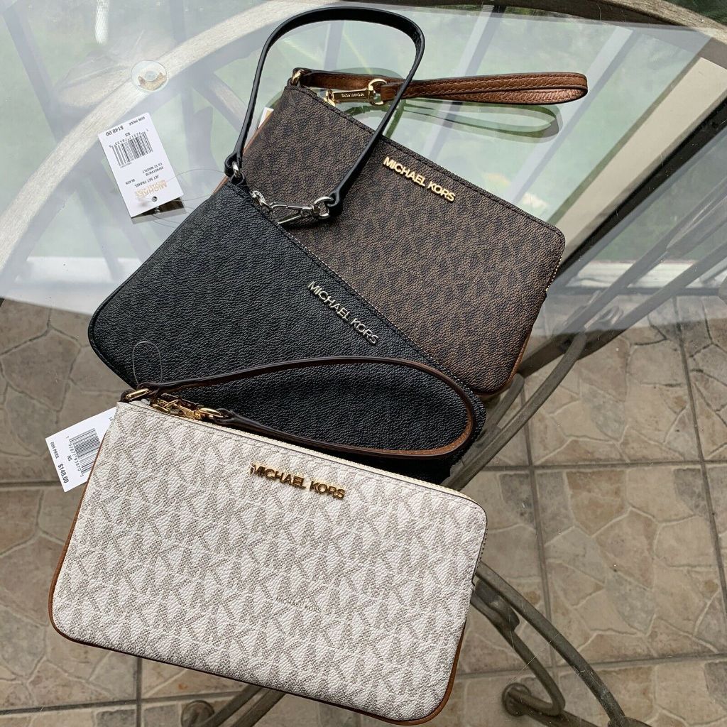 Women wallet purse Large Zip Phone Case Wristlet Wallet Leather M purse for women