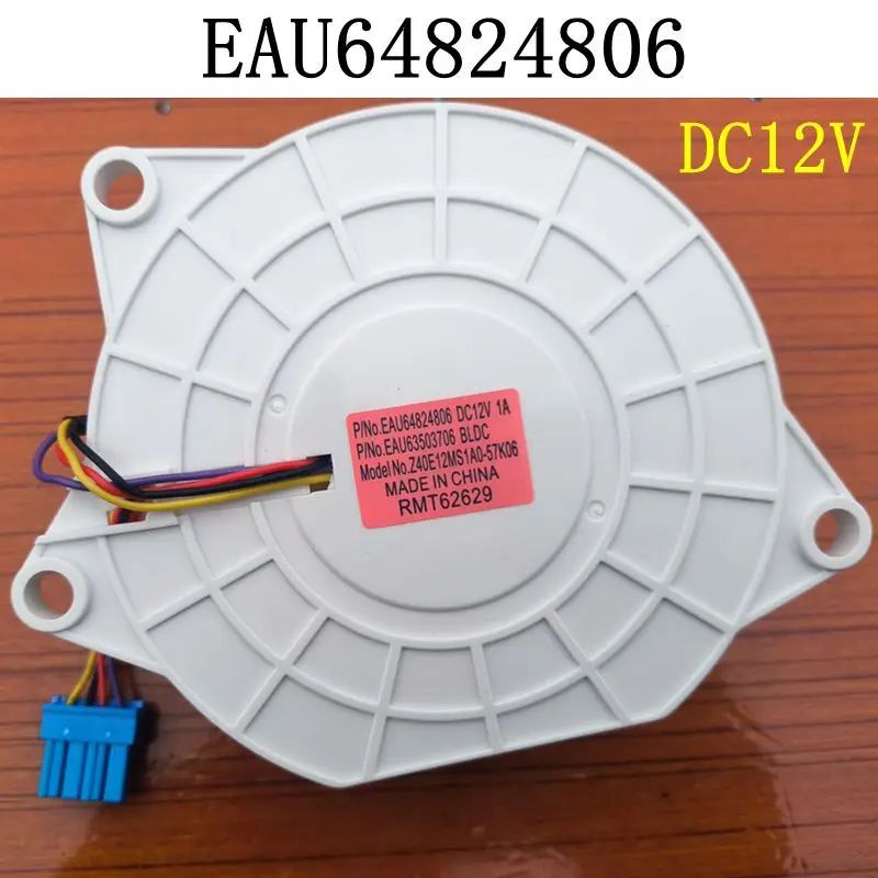 Para Conjunto De Ventilador Amortecedor De Manutenção Fresca De Geladeira LG EAU64824806 Peças Z40E12MS1A0-57K06