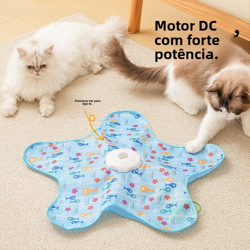 Jaqueta elétrica para esconder e procurar gatos | Brinquedos automáticos recarregáveis para esconder e procurar
