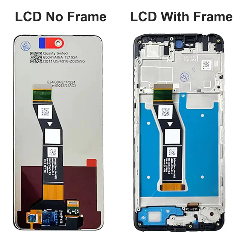 Original Para Motorola Moto G04 G04S G24 E14 G05 Display LCD Substituição Da Tel