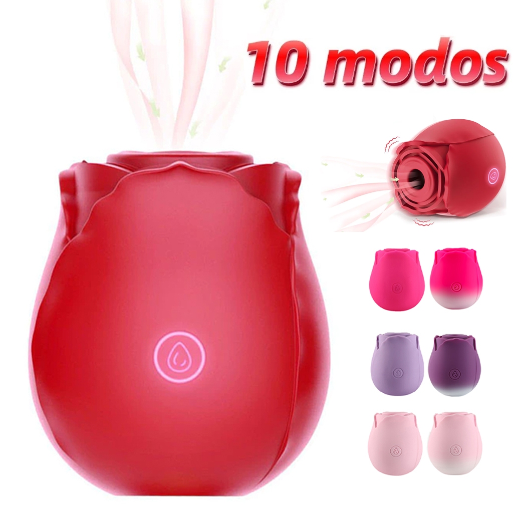 Sugador Clitoriano Rosa Recarregável , Vibrador Feminino , Estimulador Sexual , Loja De Sexo