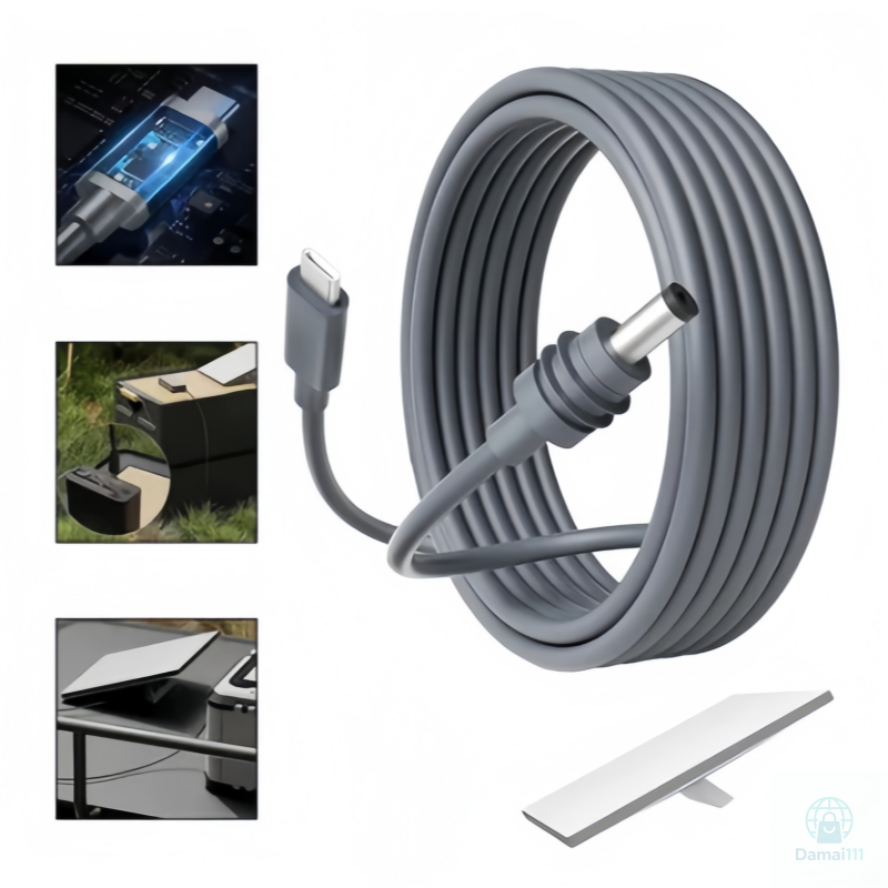 Cabo USB TIPO-C Para DC Starlink Mini , PD 100W Tipo Carregamento Rápido À Prova D'água damai111