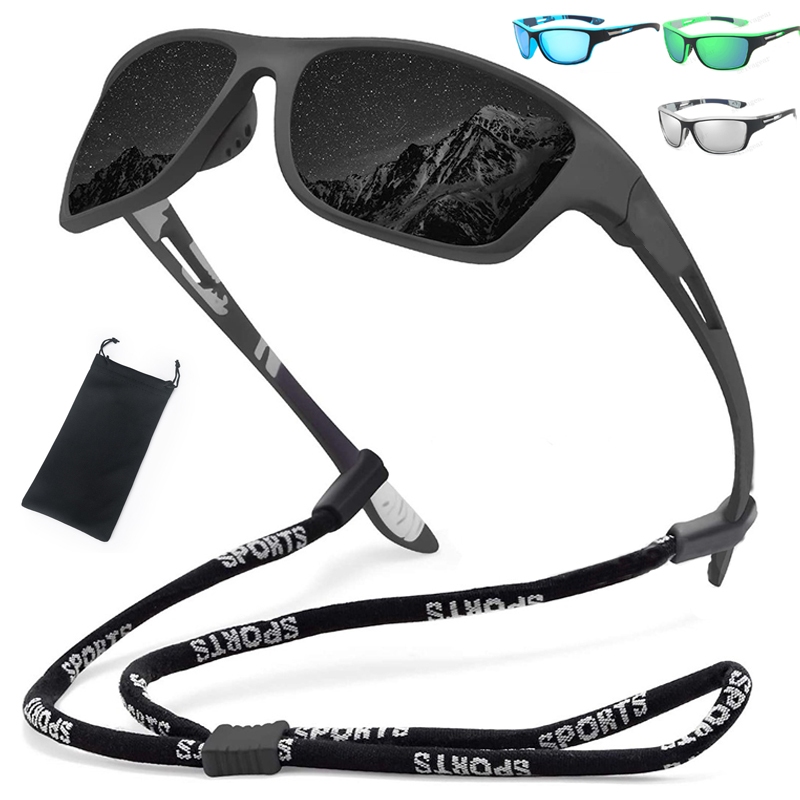 polarizado pesca óculos de sol, mens trekking clássico UV400 óculos de sol, moda senhoras óculos de sol