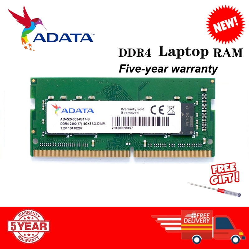 ADATA ddr4 RAM 4gb 8gb 16gb 3200mhz 2133mhz 2400mhz 2666mhz Notebook Para Memória 1.2v Laptop 260pin SODIMM