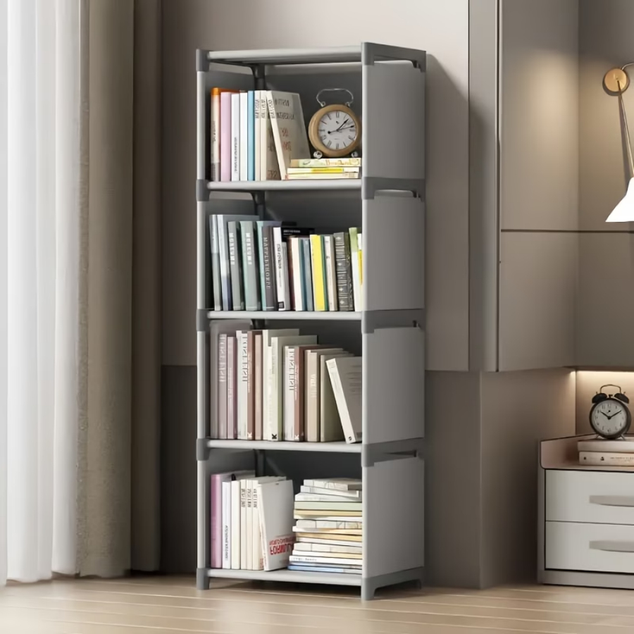 Prateleira Modular Multifuncional de 5 Andares, para Cozinha e Quarto