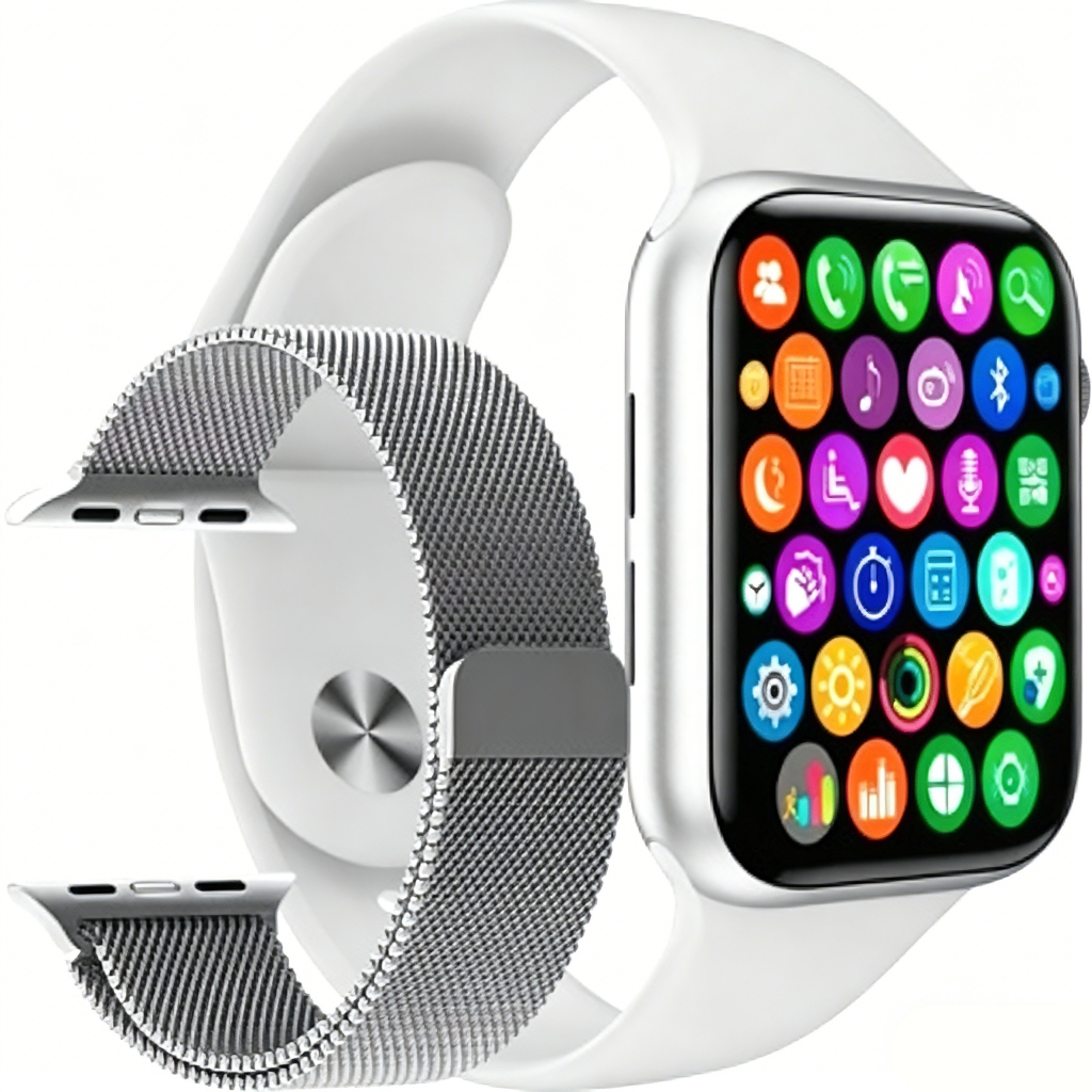 2026 Smart Watch S10 Pro 45mm Bluetooth Caller ID, com monitoramento de frequência cardíaca e calculadora KRJU