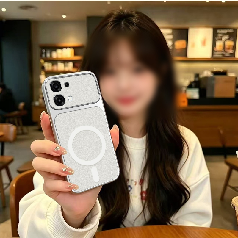 Para OPPO A6X A6K A6C A6S A6T A6 Pro F31 4G 5G Capa De Telefone Magnética Com Padrão De Couro , Simples E Tudo Incluído
