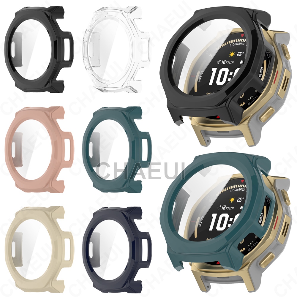 Protetor De Tela Com Capa De Filme , Moldura De PC , Acessórios De Cobertura Completa Para Amazfit T-Rex 3 Pro 44mm