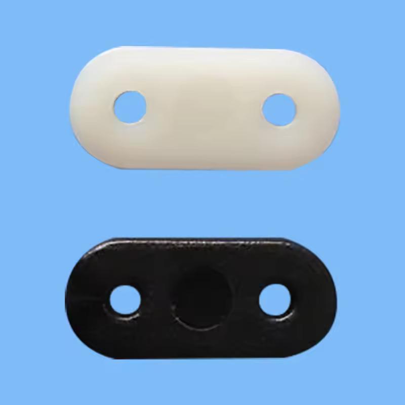 10 Peças Placas Engrenagem Oval para Trem de Pouso Avião RC - Acessórios Aeromodelo Elétrico e de Espuma