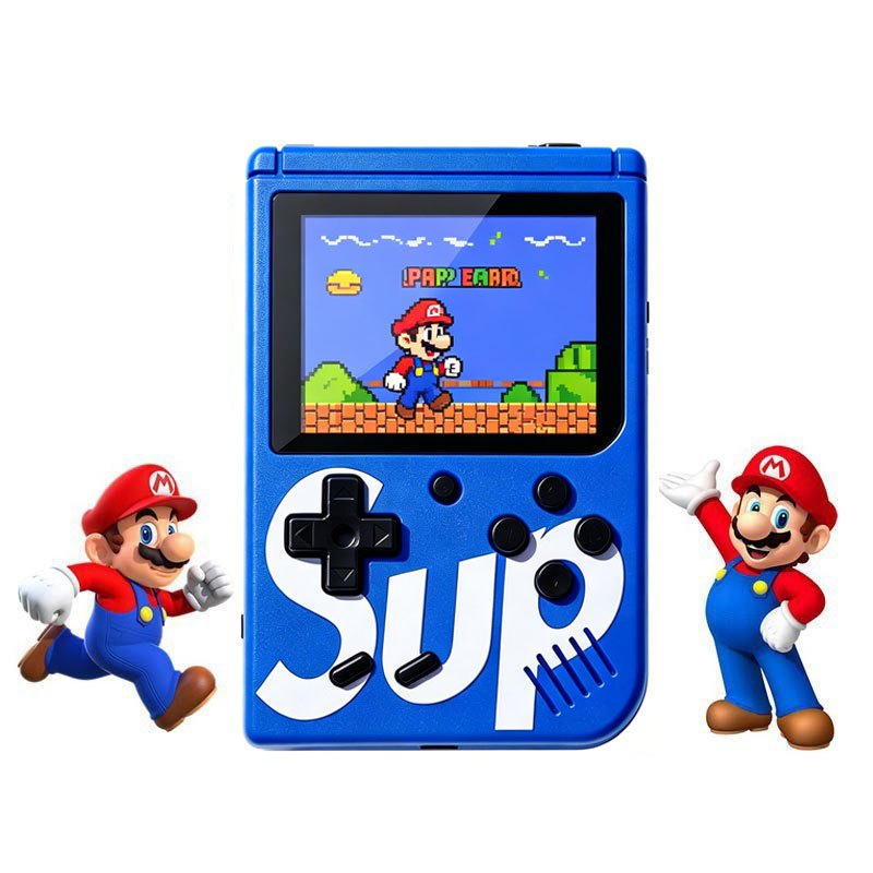 Mini Video Game Sup Game Box 400 Jogos Em 1 Portátil Jogos Antigos Clássicos Antigos Anos 80