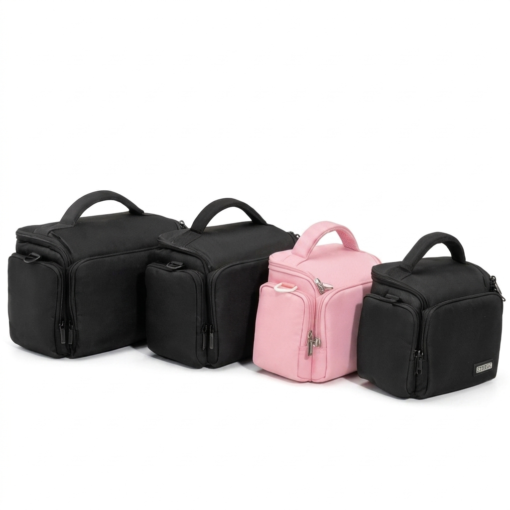 CADeN Compact Camera Case Ombro Crossbody Bolsa Para Câmeras E Lentes Sem Espelho SLR/DSLR