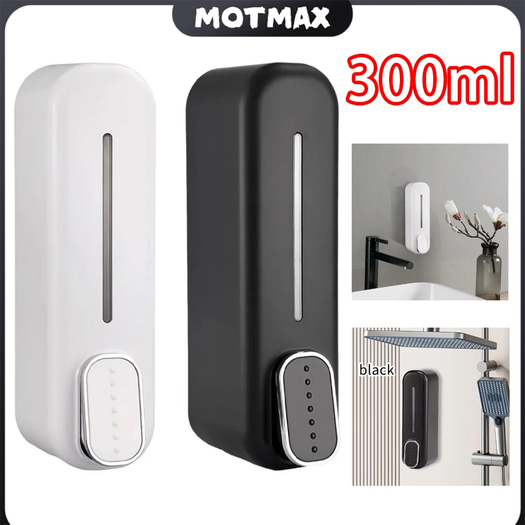 Dispensador De Sabão Manual Montado Na Parede , Gel Para As Mãos , Recipientes Líquidos Sabonete , Shampoo , Condic