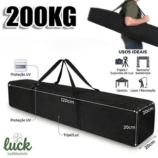 Bolsa Portátil Capa De transporte de Tenda sanfonada Gazebo P/Tripés Pedestal instrumental 1,20M