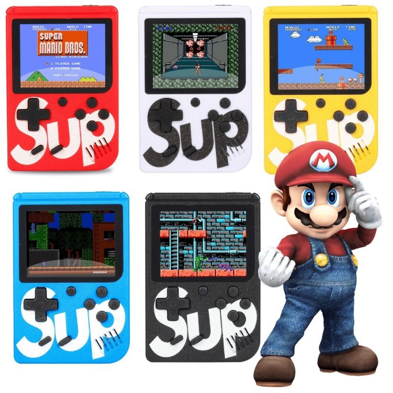 Sup Mini Video Game Portátil 400 Jogos Presente Natal Crianças Gameboy