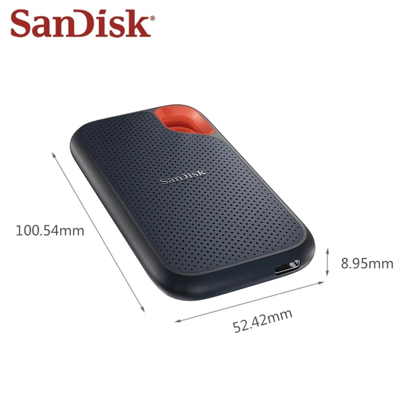 Novo Sandisk E61 SSD 1TB 2TB 4TB 8TB 16TB Disco Externo De Alta Velocidade Rígido De Estado Sólido Portátil Para Desktop
