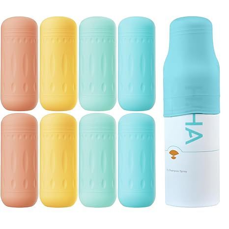 Tampa de garrafa de Silicone-4 unidades/ferramenta de viagem à prova de vazamentos